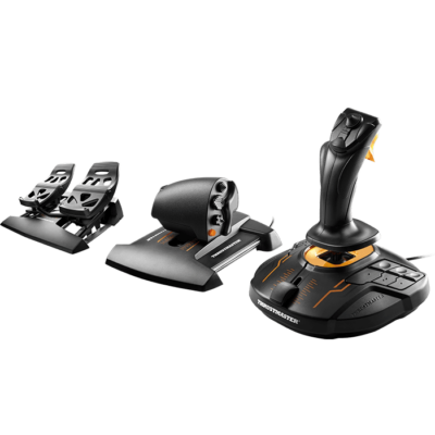 Thrustmaster T.16000M FCS Flight Pack Game Controller, (Joystick, Throttle and Rudder Pedals) for PC | TM-JSTK-T16000-FCS-FGHTPK