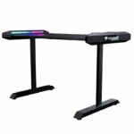 Cougar Mars 120 Gaming Desk, USB 3.0 (1), USB 2.0 (1), 3.5mm Audio Jack (2) RGB Button - Black | CG-DESK-MARS120-BLK - Image 4