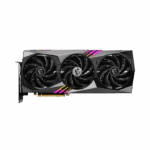 MSI GeForce RTX 4070 Ti GAMING X TRIO Graphics Card, 12GB GDDR6X 192-bit Memory, 2760 MHz Boost Clock, 7680 CUDA Cores, 21 Gbps Memory Speed, PCI E Gen 4, DisplayPort / HDMI | 912-V513-077 - Image 2