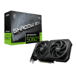 MSI RTX5060TI SHADOW 2X 16GB OC PLUS Graphics Card | 912-V535-029