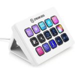 Elgato MK2 Programmable LCD Keys Stream Deck - White | 10GBA9911