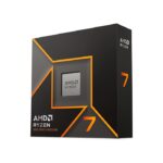 AMD Ryzen 7 9700X AM5 CPU Processor, 8 Cores & 16 Threads, 5.5 GHz Max Boost Clock, 8MB L2 & 32MB L3 Cache, AMD Radeon Graphics, DDR5-5600 ECC, Zen 5 Architecture, PCIe 5.0 x16