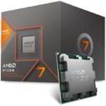 AMD Ryzen 7 8700G 4.2 GHz AM5 Desktop Processor, 8 Cores & 16 Threads, 5.1 GHz Max Boost Clock, 8MB L2 & 16MB L3 Cache, AMD Radeon 780M, AMD Ryzen AI, DDR5-5200 / 256 GB Max Memory | 100100001236