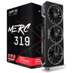 XFX Speedster Merc 319 AMD Radeon RX 6700 XT Black Gaming Graphics Card, 12GB GDDR6 Memory, 192 Bit Bus, 2457MHz, AMD RDNA 2, 16 Gbps, PCI-E 4.0, HDMI, DP | 6700XT