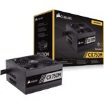 Corsair CX750M CX Series 750 Watt 80 PLUS Bronze Certified Modular ATX Power Supply Unit | CP-9020061-UK