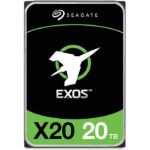 Seagate Exos X20 20TB 6Gb/s SATA 512e/4Kn 5.8" Hard Drive, 256MB Cache, 7200 RPM, 285 MB/s Data Transfer Rate, Power Options, Advanced Data Security | ST20000NM007D