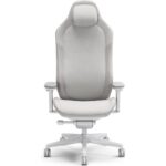 Fractal Refine Gaming Chair, Woven Non-Organic Fabric Cover, Synchro-Tilt Mechanism, Hubless 65mm with Soft PU Casters, Adjustable Lumbar Support, Class 4 Gas Piston, Fabric Light | FD-CH-RE1F-02