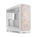 FRACTAL DESIGN MESHIFY 3XL RGB TEMPERED CLEAR GLASS CASE,WHITE | FD-C-MES3X-06