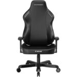 DXRacer Tank Series Gaming Chair, 4D Adjustable Armrests, Magnetic Headrest & Lumbar Support, PU-Coated Silent Casters, 90°~135° Back Recliner, Class 4 Hydraulics, XXL Size, Black | GC/XXLTM23LTA/N