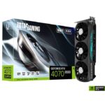 ZOTAC GAMING GeForce RTX 4070 SUPER Trinity Black Edition 12GB GDDR6X Graphics card | ZT-D40720D-10P