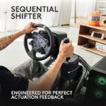 Logitech RS Shifter & Handbrake, 2-in-1 Mode Switch, Sequential Shifter, Handbrake, Height-Adjustable Handle, 20° Angle of Movement & Dual-Stage Spring Mechanism, Black | 941-000245 - Image 5