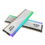 Adata XPG Lancer Blade RGB 32GB (2x16GB) DDR5 Desktop Memory, 6000MT/s Memory Speed, CAS Latency 30, AMD Expo, Intel XMP 3.0 Ready, 288-Pin UDIMM Form Factor, White | AX5U600C3016G-DTLABRWH - Image 2